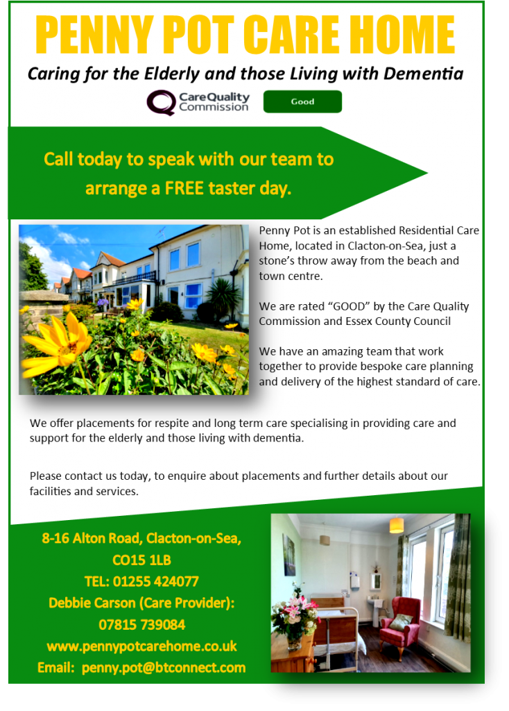 Penny Pot Penny Pot Care Home